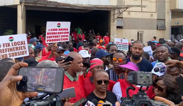 Nationwide Protest About Hunger, Economic Hardship, Not Minimum Wage – NLC Replies Presidency
