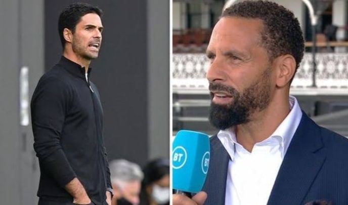 Rio Ferdinand Insists Mikel Arteta Will Dump Arsenal For Manchester United