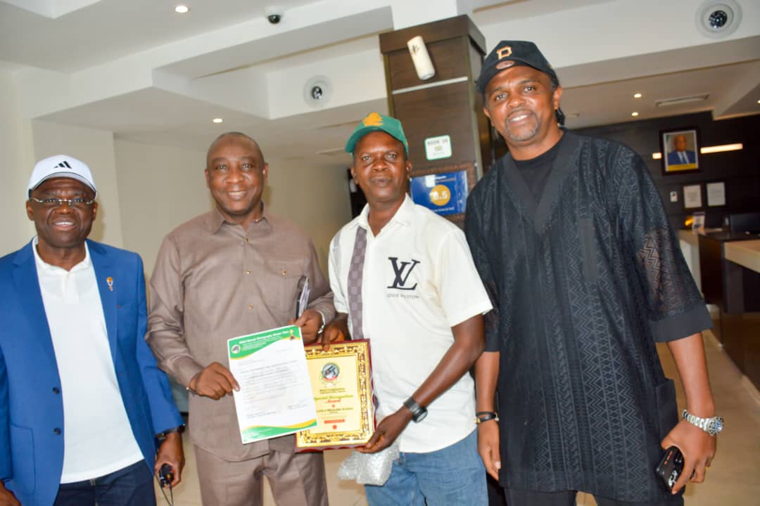 Gusau Honoured for Outstanding Football Administration*